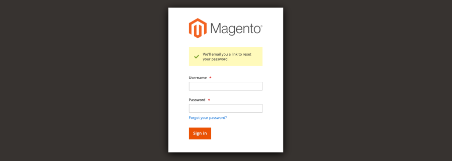 Magento 2 Reset Admin Password